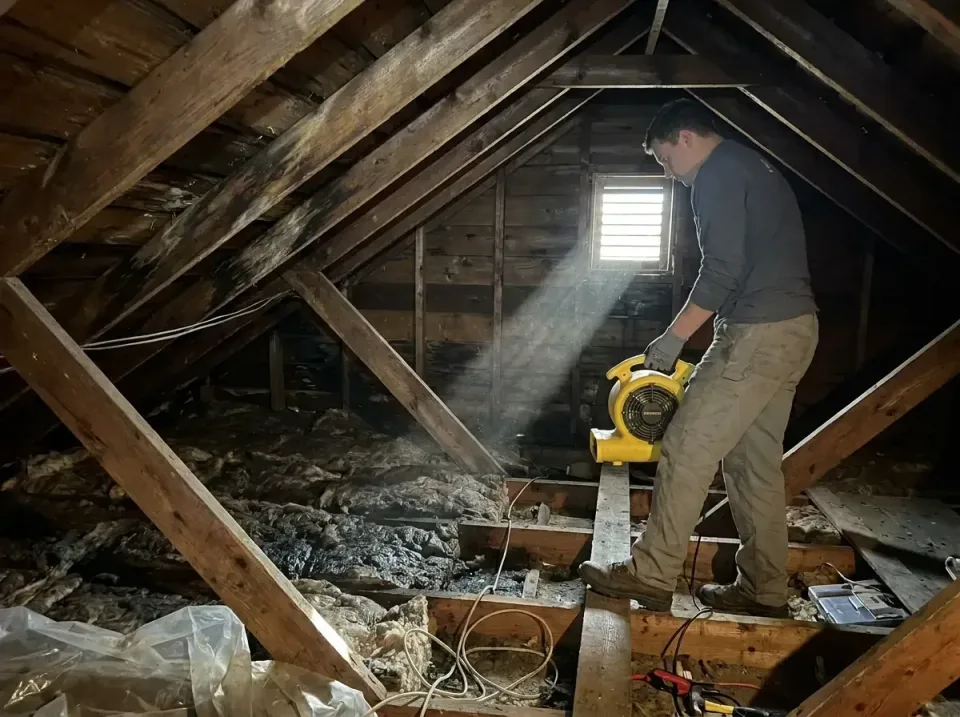 attic-water-damage-drying-proc-007 — frequently asked questions, Emergency Water Extraction & 24/7 Flood Response in East Wi…